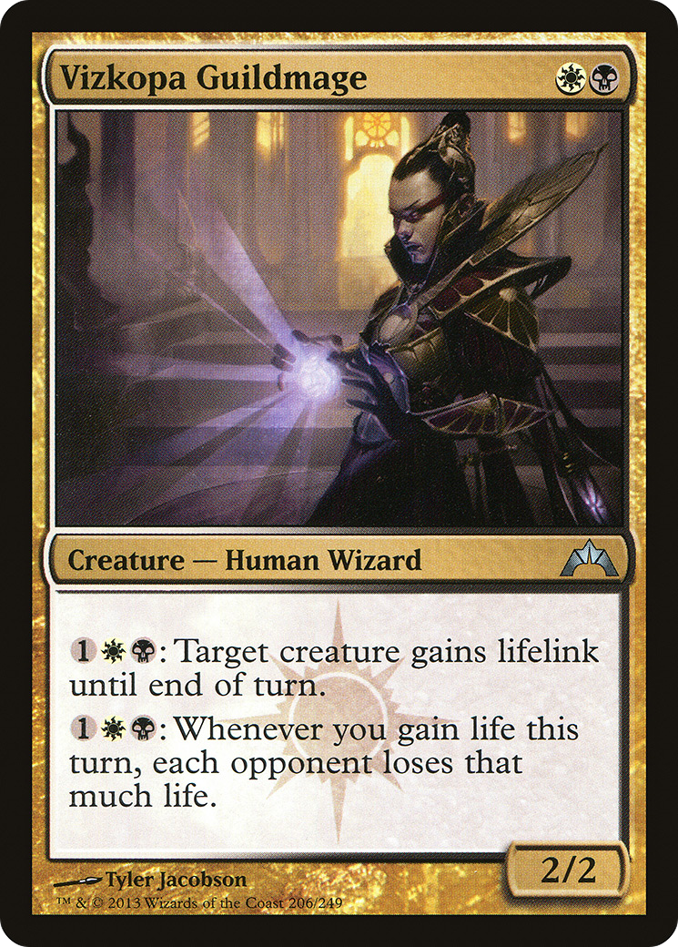 Vizkopa Guildmage (GTC-206) - Gatecrash - Premium MTG Single from Wizards of the Coast - Just $0.11! Shop now at Game Crave Tournament Store