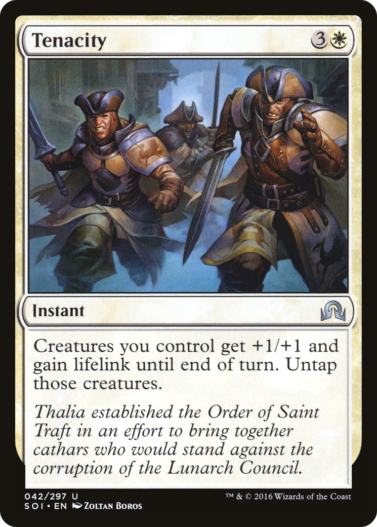 Tenacity (SOI-042) - Shadows over Innistrad Foil - Premium MTG Single from Wizards of the Coast - Just $0.13! Shop now at Game Crave Tournament Store