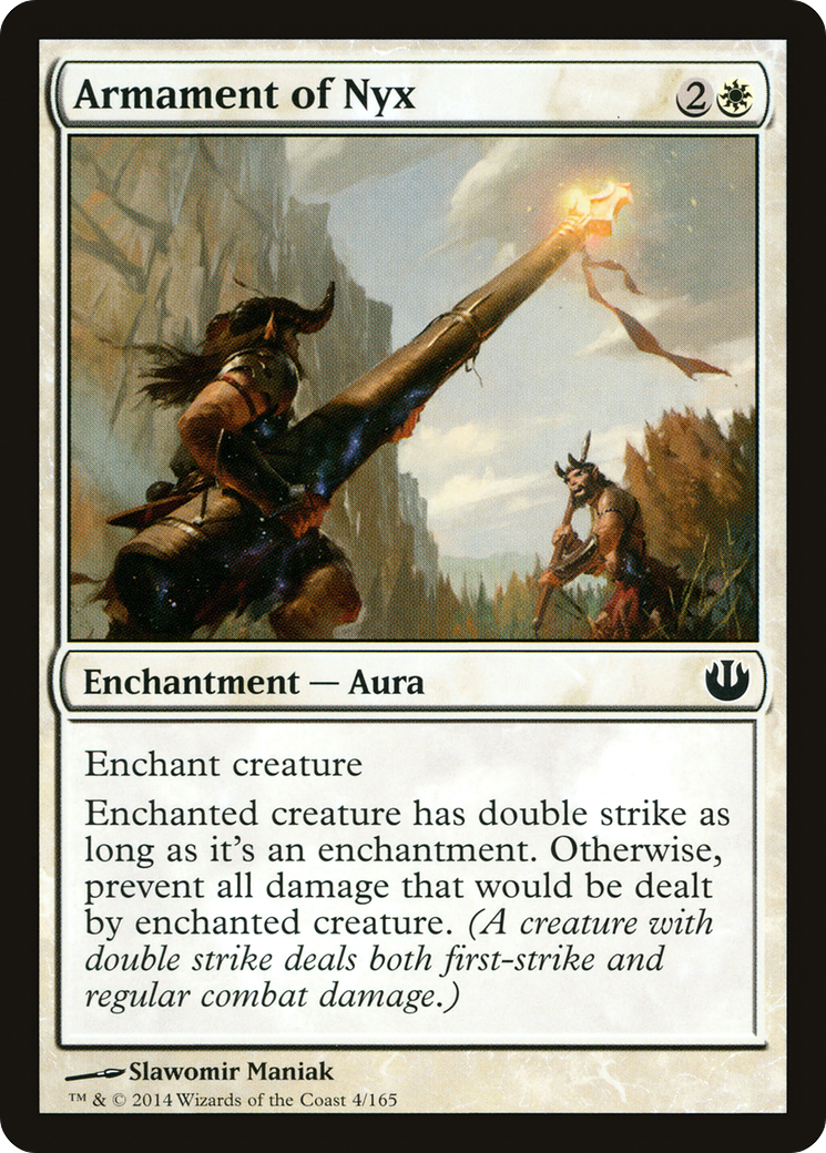 Armament of Nyx (JOU-004) - Journey into Nyx Foil - Premium MTG Single from Wizards of the Coast - Just $0.25! Shop now at Game Crave Tournament Store
