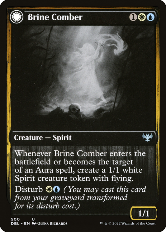 Brine Comber // Brinebound Gift (DBL-500) - Innistrad: Double Feature: (Double Faced Transform) - Premium MTG Single from Wizards of the Coast - Just $0.08! Shop now at Game Crave Tournament Store