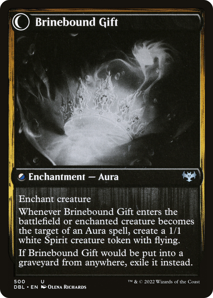 Brine Comber // Brinebound Gift (DBL-500) - Innistrad: Double Feature: (Double Faced Transform) - Premium MTG Single from Wizards of the Coast - Just $0.08! Shop now at Game Crave Tournament Store
