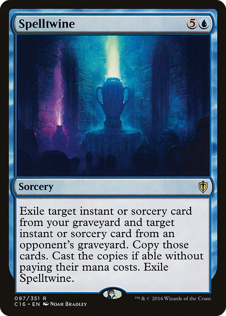 Spelltwine (C16-097) - Commander 2016 - Premium MTG Single from Wizards of the Coast - Just $0.25! Shop now at Game Crave Tournament Store