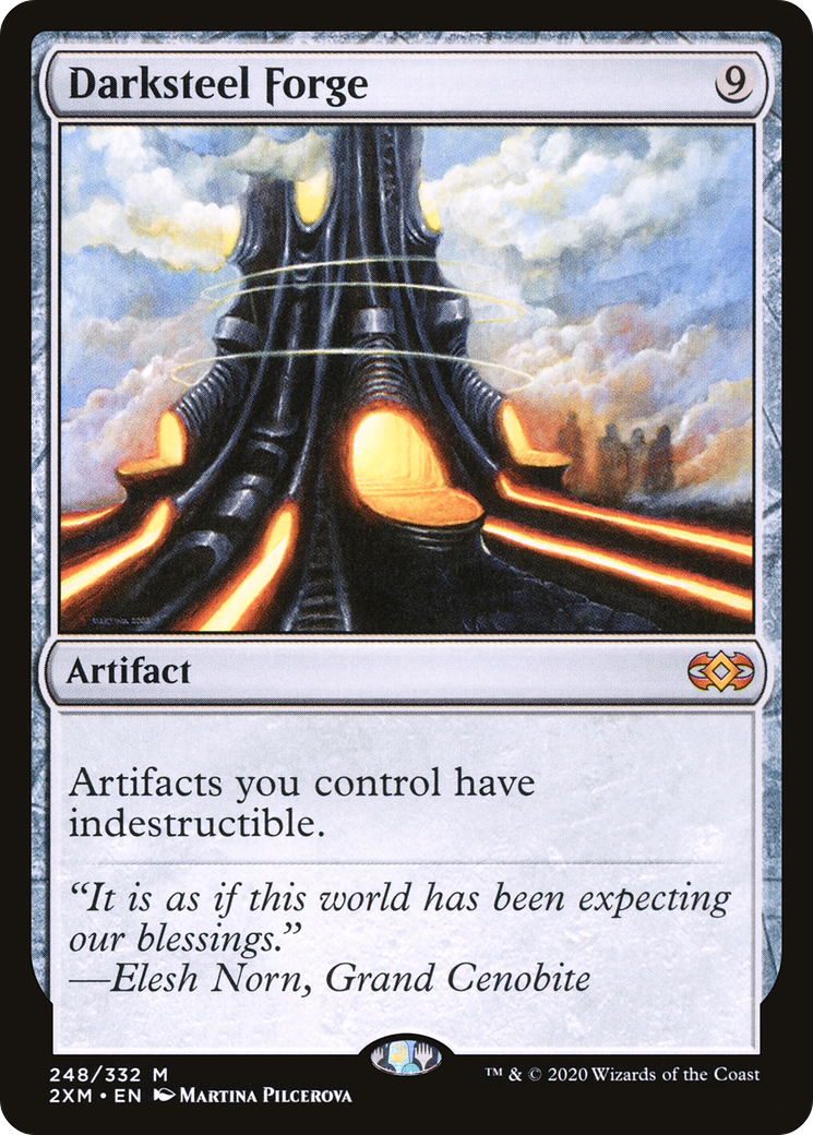 Darksteel Forge (2XM-248) - Double Masters - Premium MTG Single from Wizards of the Coast - Just $36.94! Shop now at Game Crave Tournament Store