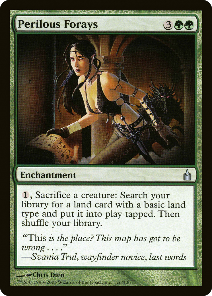 Perilous Forays (RAV-176) - Ravnica: City of Guilds Foil - Premium MTG Single from Wizards of the Coast - Just $2.34! Shop now at Game Crave Tournament Store