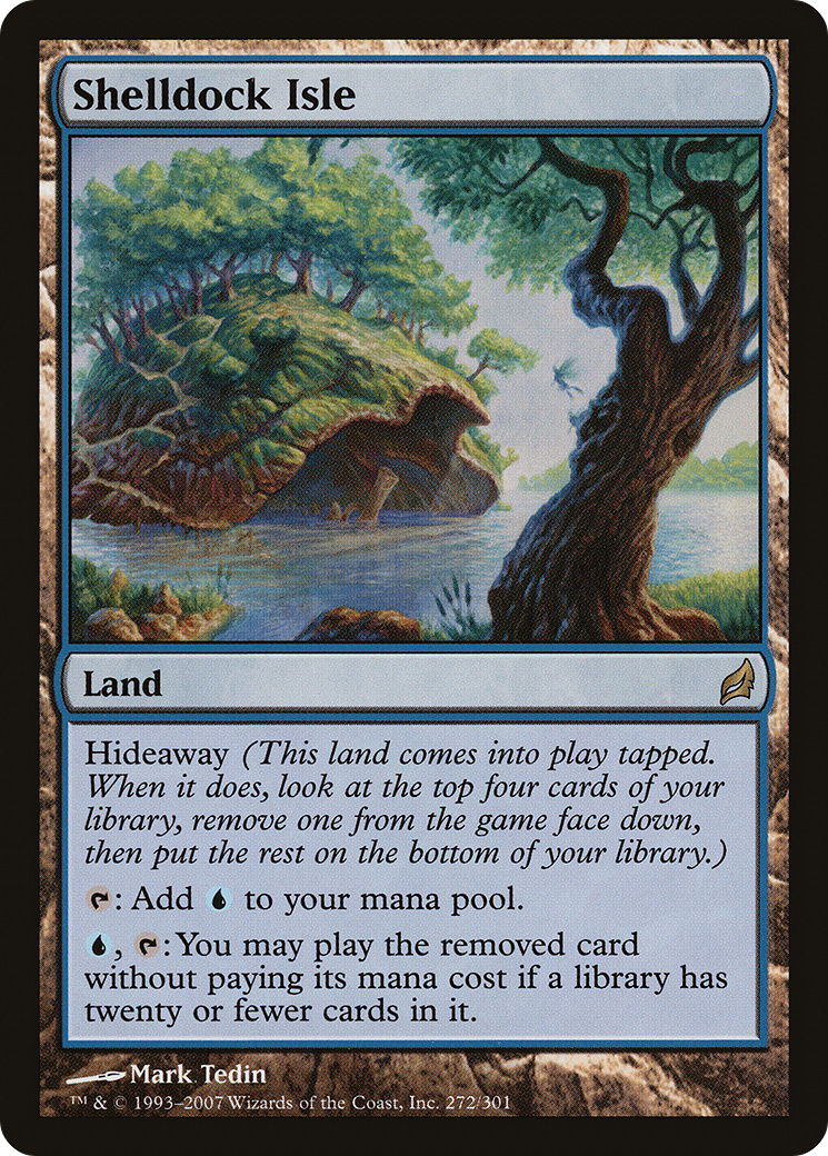 Shelldock Isle (LRW-272) - Lorwyn Foil - Premium MTG Single from Wizards of the Coast - Just $4.57! Shop now at Game Crave Tournament Store