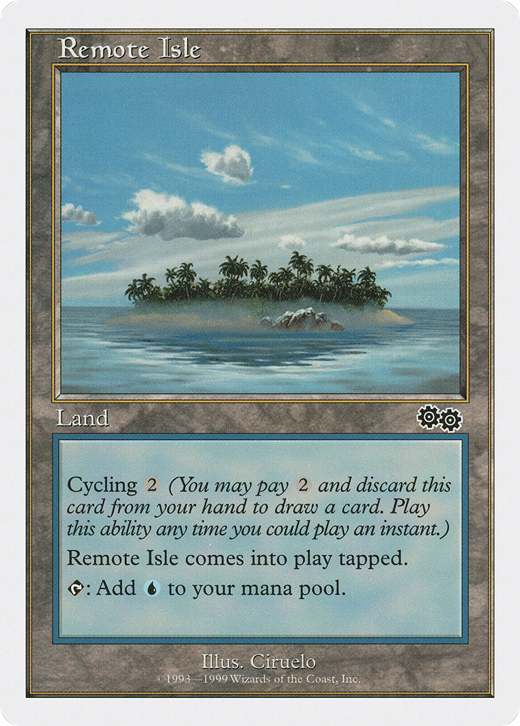 Remote Isle (BRB-058) - Battle Royale Box Set - Premium MTG Single from Wizards of the Coast - Just $1.52! Shop now at Game Crave Tournament Store