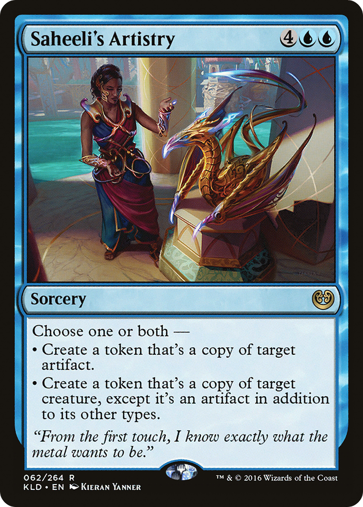 Saheeli's Artistry (KLD-062) - Kaladesh - Premium MTG Single from Wizards of the Coast - Just $0.25! Shop now at Game Crave Tournament Store