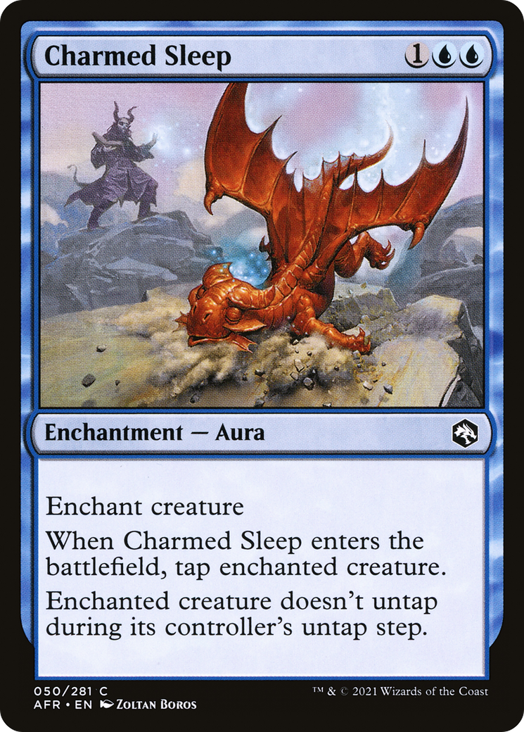 Charmed Sleep (AFR-050) - Adventures in the Forgotten Realms - Premium MTG Single from Wizards of the Coast - Just $0.08! Shop now at Game Crave Tournament Store