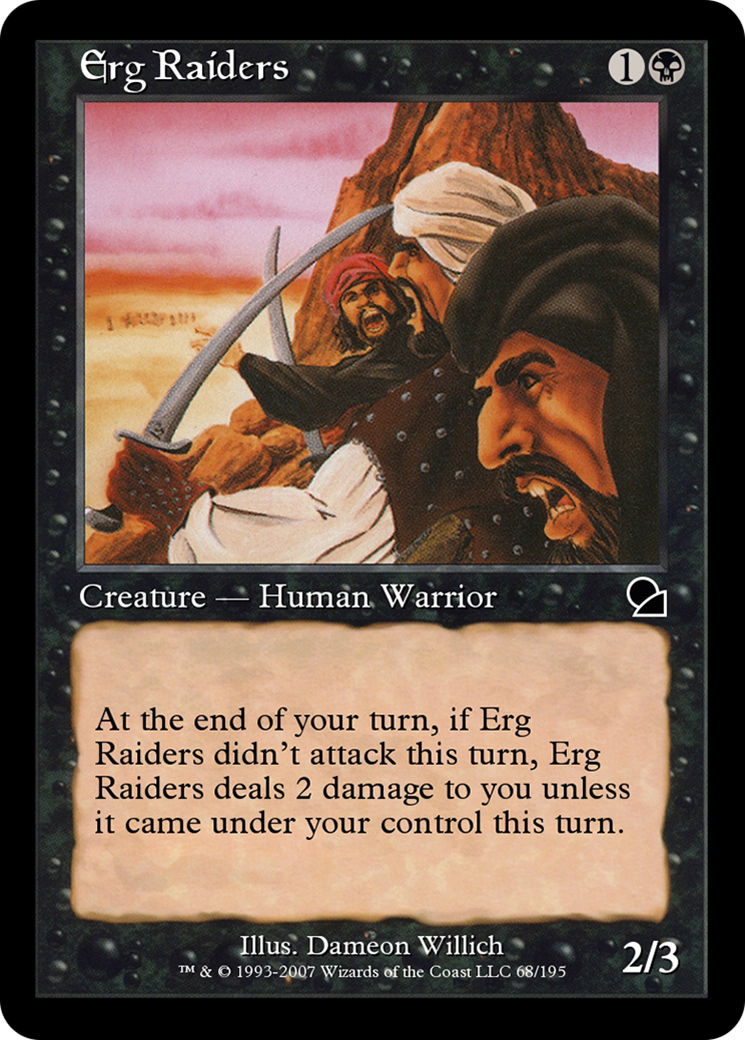 Erg Raiders (ME1-068) - Masters Edition Foil - Premium MTG Single from Wizards of the Coast - Just $0! Shop now at Game Crave Tournament Store