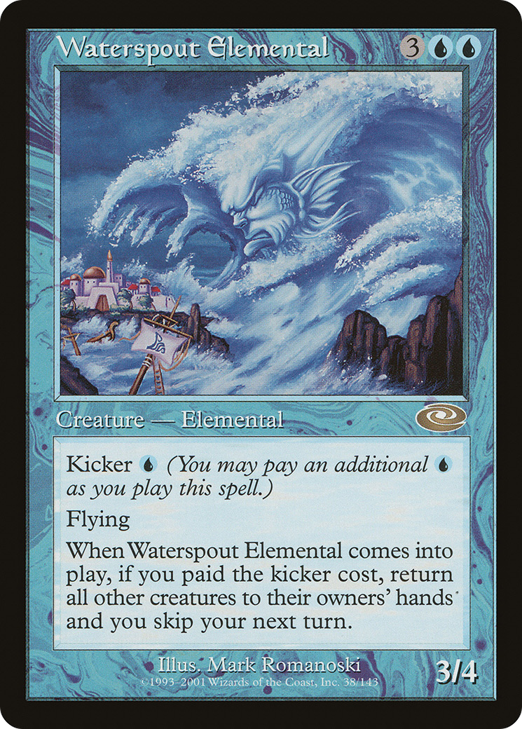 Waterspout Elemental (PLS-038) - Planeshift - Premium MTG Single from Wizards of the Coast - Just $0.08! Shop now at Game Crave Tournament Store