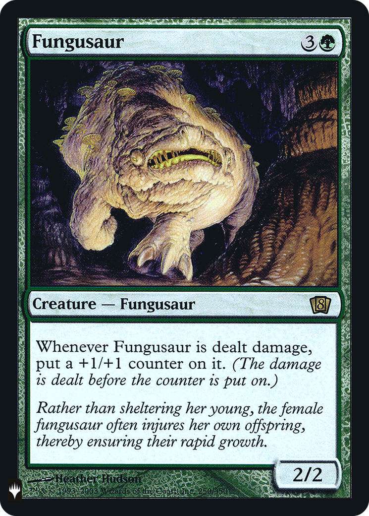 Fungusaur (FMB1-066) - Mystery Booster Retail Edition Foils Foil - Premium MTG Single from Wizards of the Coast - Just $0.08! Shop now at Game Crave Tournament Store