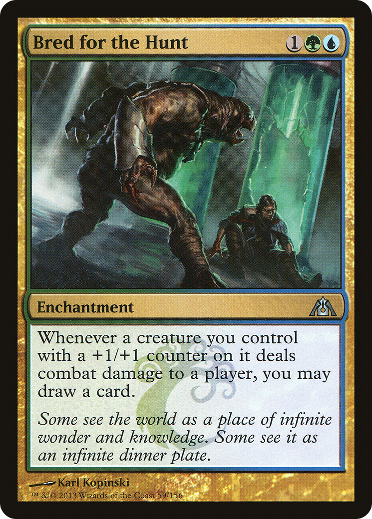 Bred for the Hunt (DGM-059) - Dragon's Maze - Premium MTG Single from Wizards of the Coast - Just $0.25! Shop now at Game Crave Tournament Store