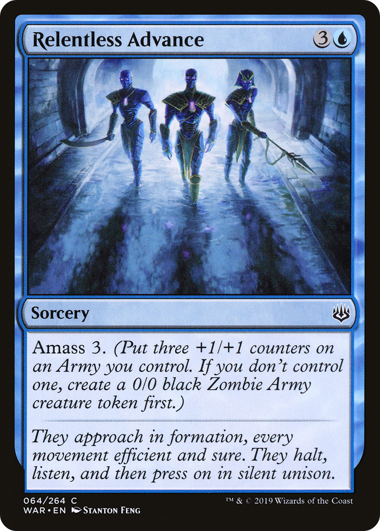 Relentless Advance (WAR-064) - War of the Spark - Premium MTG Single from Wizards of the Coast - Just $0.25! Shop now at Game Crave Tournament Store