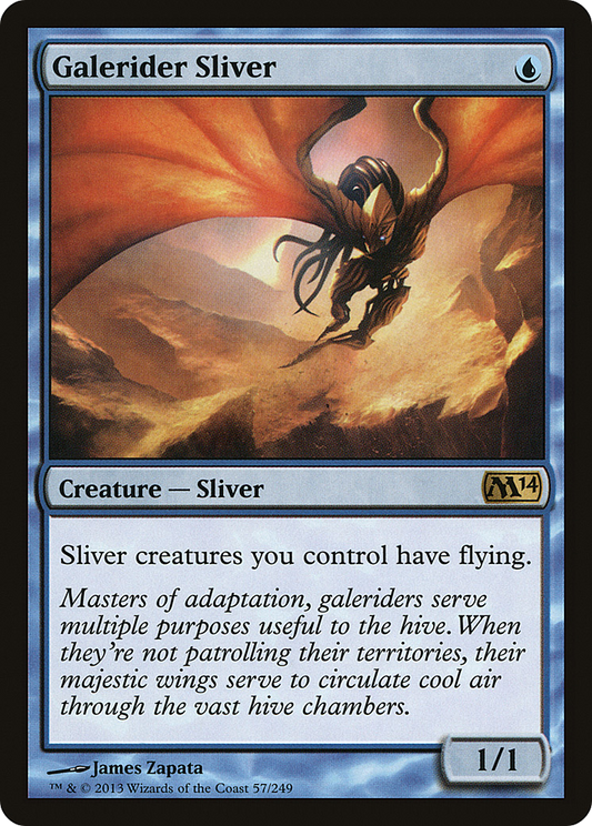 Galerider Sliver (M14-057) - Magic 2014 - Premium MTG Single from Wizards of the Coast - Just $0.60! Shop now at Game Crave Tournament Store