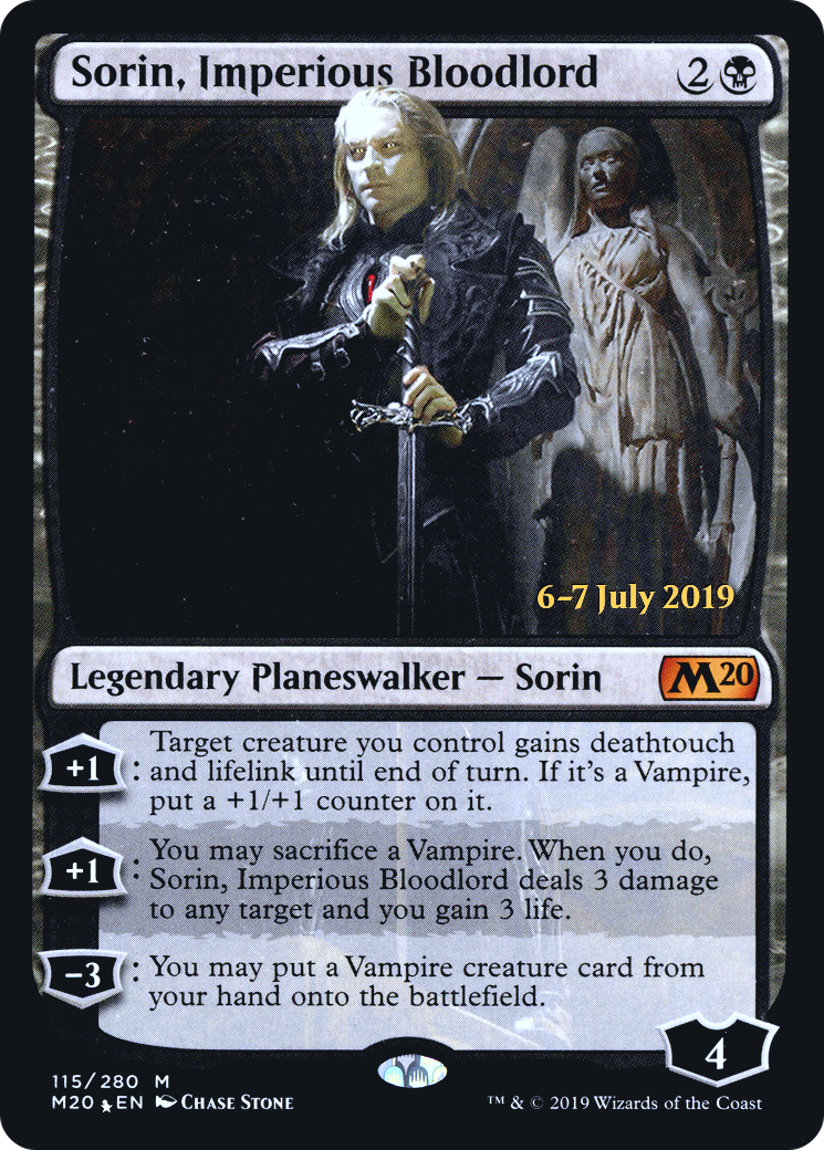 Sorin, Imperious Bloodlord (PM20-115S) - Core Set 2020 Promos Foil - Premium MTG Single from Wizards of the Coast - Just $6.02! Shop now at Game Crave Tournament Store