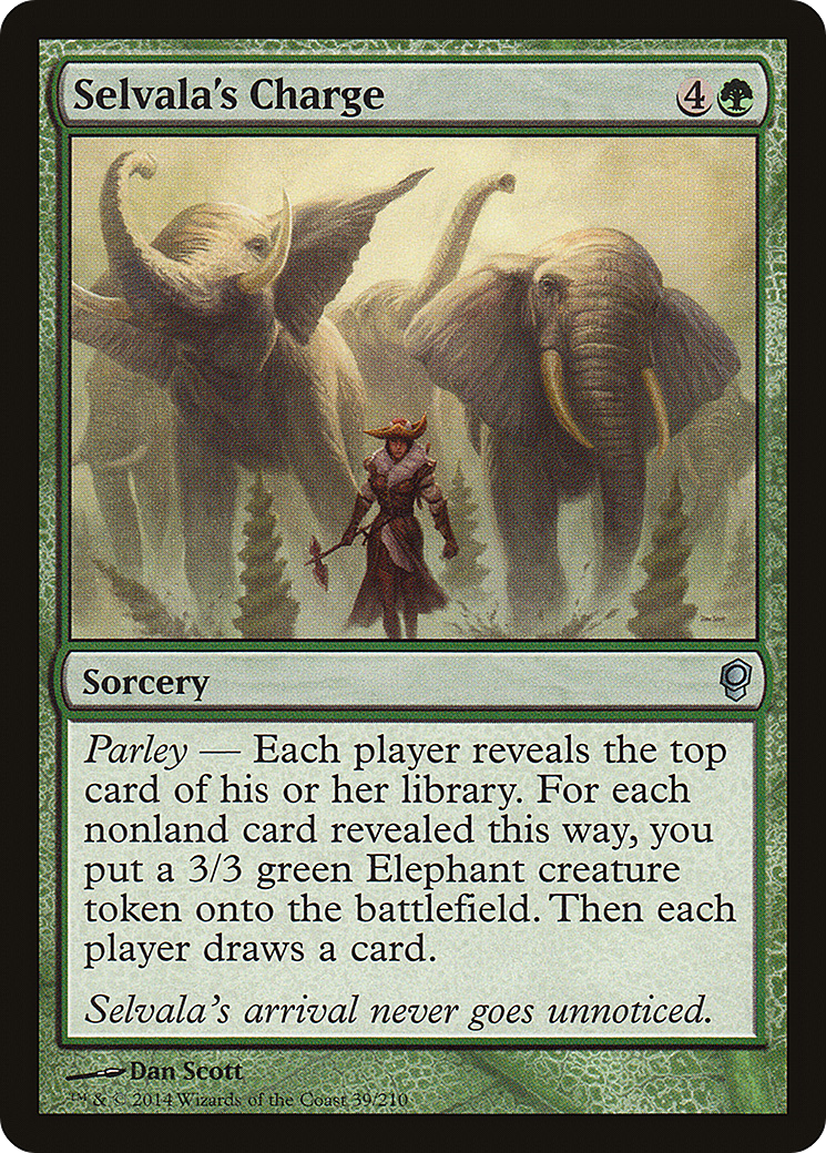 Selvala's Charge (CNS-039) - Conspiracy Foil - Premium MTG Single from Wizards of the Coast - Just $0.14! Shop now at Game Crave Tournament Store
