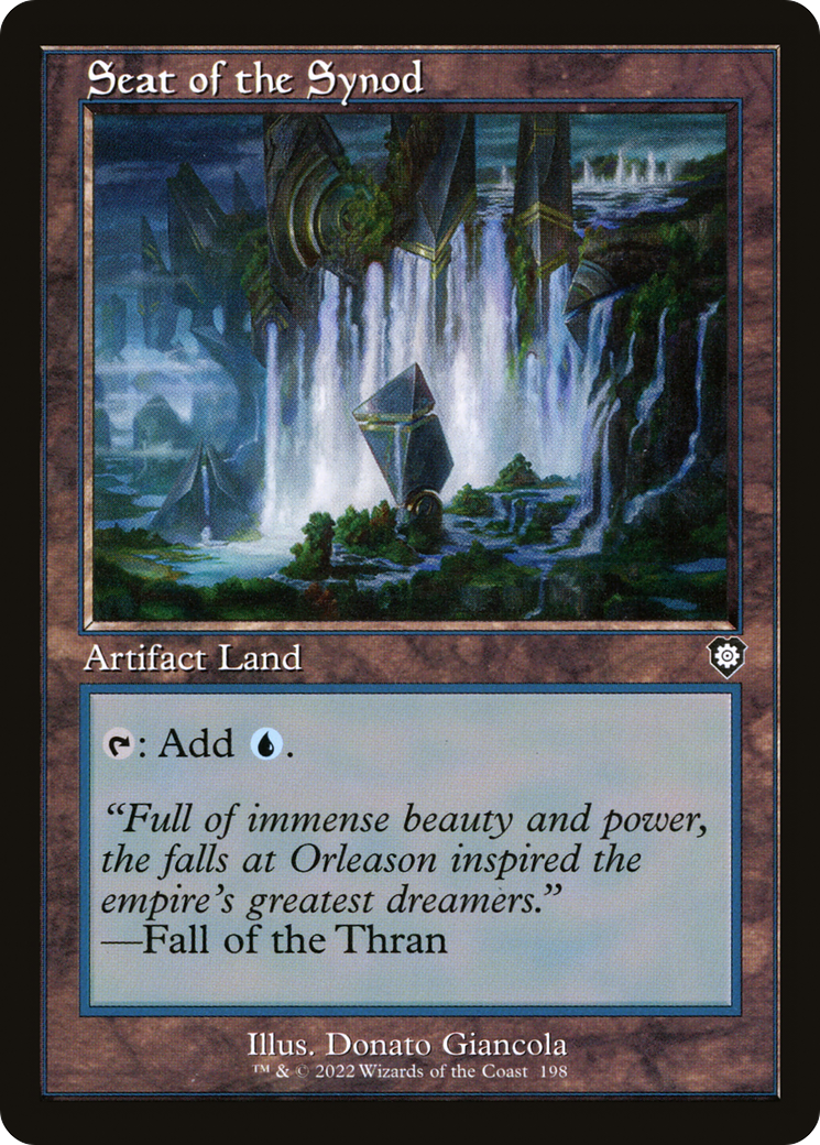 Seat of the Synod (BRC-198) - The Brothers' War Commander - Premium MTG Single from Wizards of the Coast - Just $0.30! Shop now at Game Crave Tournament Store