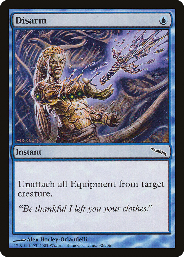 Disarm (MRD-032) - Mirrodin - Premium MTG Single from Wizards of the Coast - Just $0.08! Shop now at Game Crave Tournament Store