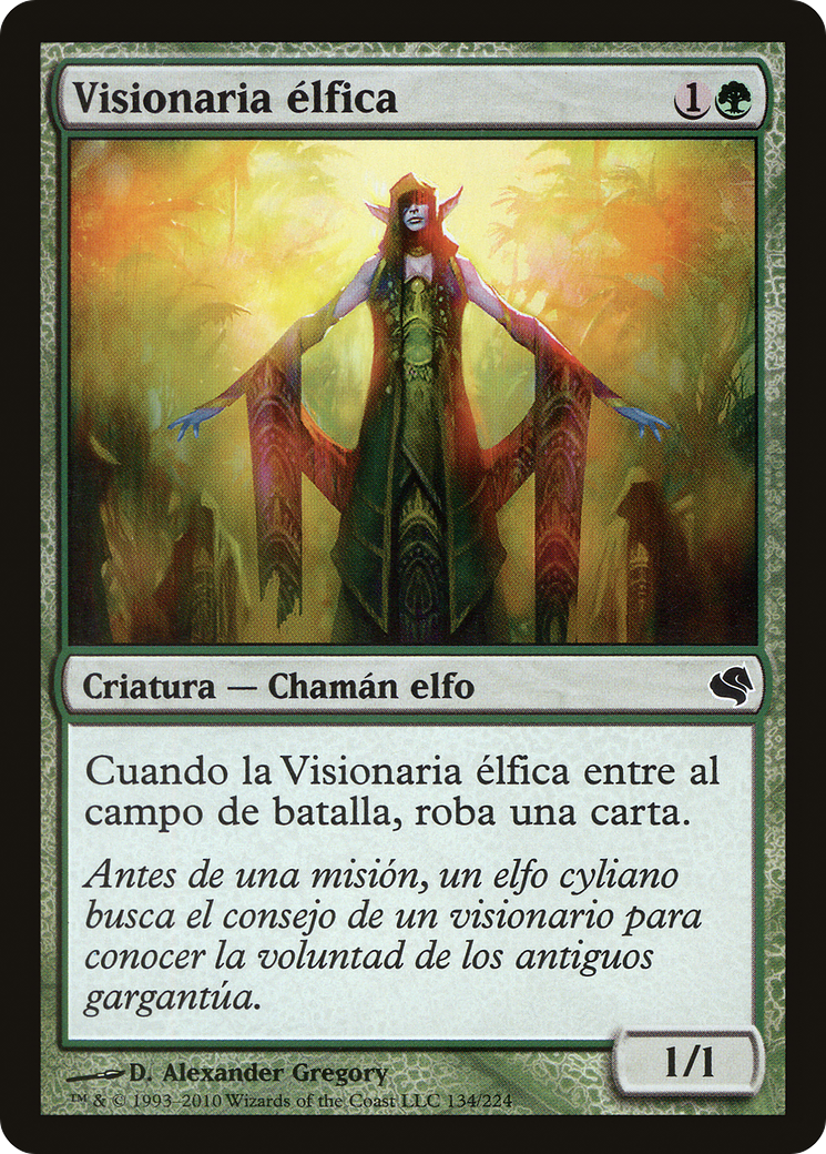 Elvish Visionary (PS11-134) - Salvat 2011 - Premium MTG Single from Wizards of the Coast - Just $0! Shop now at Game Crave Tournament Store