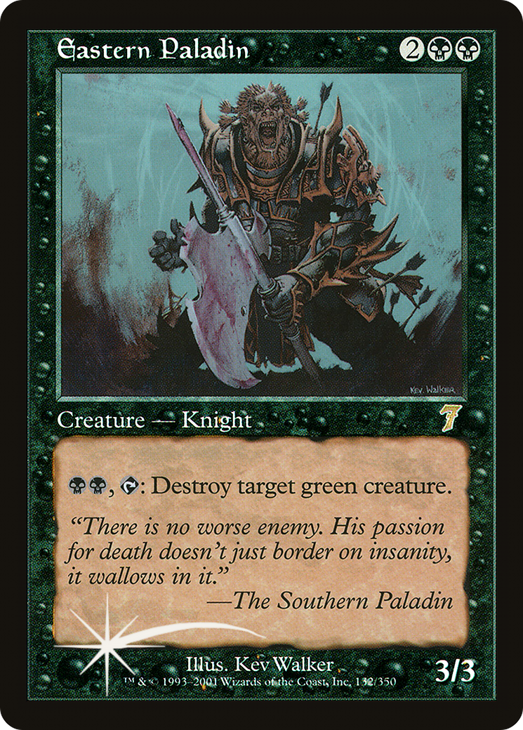 Eastern Paladin (7ED-132★) - Seventh Edition Foil - Premium MTG Single from Wizards of the Coast - Just $5.69! Shop now at Game Crave Tournament Store