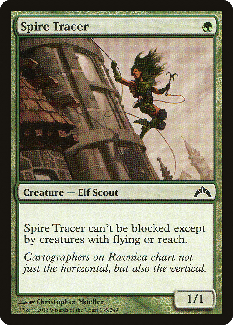 Spire Tracer (GTC-135) - Gatecrash Foil - Premium MTG Single from Wizards of the Coast - Just $0.11! Shop now at Game Crave Tournament Store