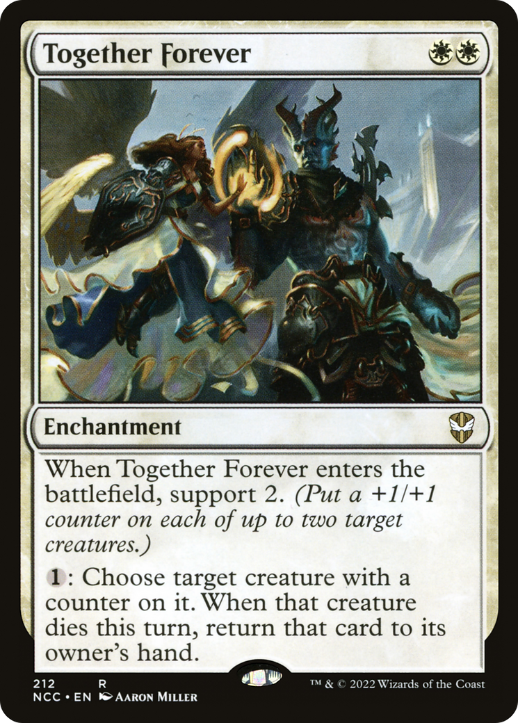 Together Forever (NCC-212) - New Capenna Commander - Premium MTG Single from Wizards of the Coast - Just $0.08! Shop now at Game Crave Tournament Store