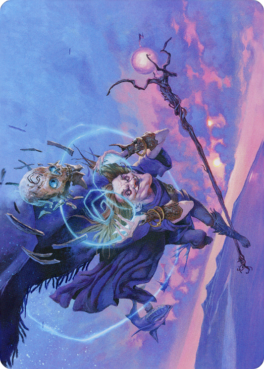 Zur, Eternal Schemer // Zur, Eternal Schemer (ADMU-056) - Dominaria United Art Series (Borderless) - Premium MTG Single from Wizards of the Coast - Just $0! Shop now at Game Crave Tournament Store