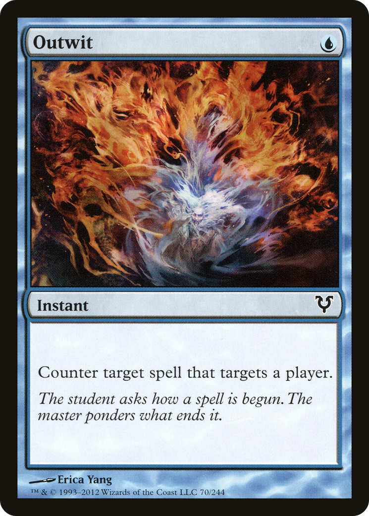 Outwit (AVR-070) - Avacyn Restored - Premium MTG Single from Wizards of the Coast - Just $0.08! Shop now at Game Crave Tournament Store