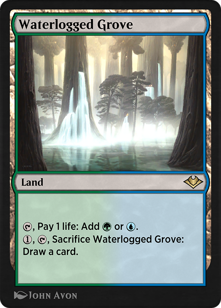 Waterlogged Grove (HA7-025) - Historic Anthology 7 - Premium MTG Single from Wizards of the Coast - Just $0! Shop now at Game Crave Tournament Store