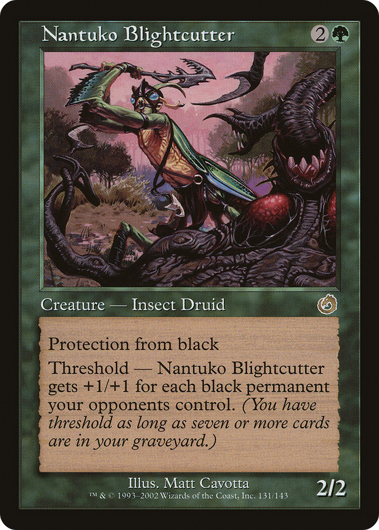 Nantuko Blightcutter (TOR-131) - Torment - Premium MTG Single from Wizards of the Coast - Just $0.28! Shop now at Game Crave Tournament Store