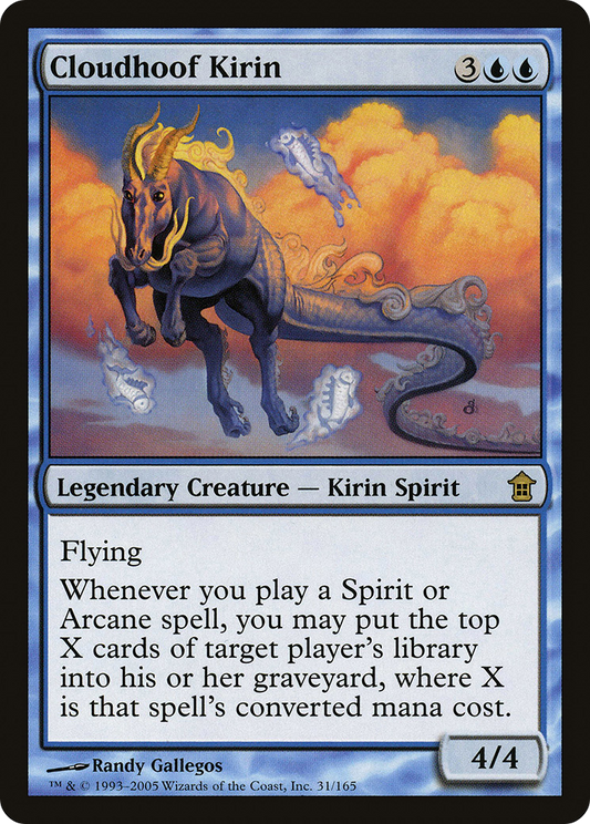 Cloudhoof Kirin (SOK-031) - Saviors of Kamigawa - Premium MTG Single from Wizards of the Coast - Just $0.43! Shop now at Game Crave Tournament Store