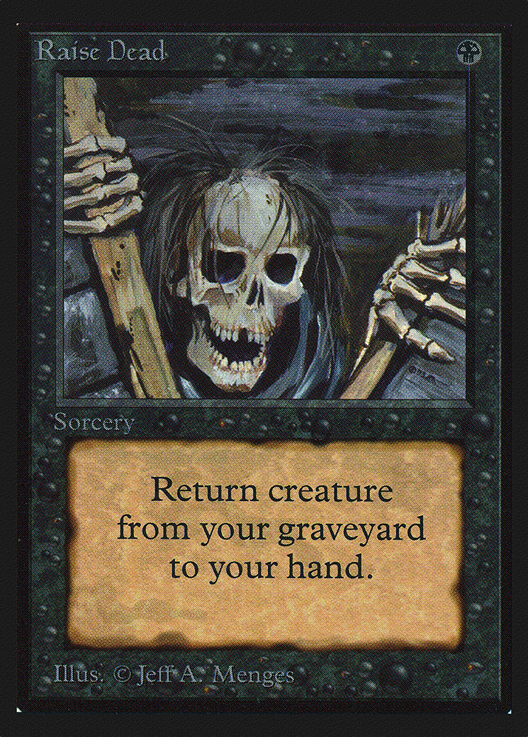 Raise Dead (CEI-123) - Intl. Collectors' Edition - Premium MTG Single from Wizards of the Coast - Just $3.98! Shop now at Game Crave Tournament Store
