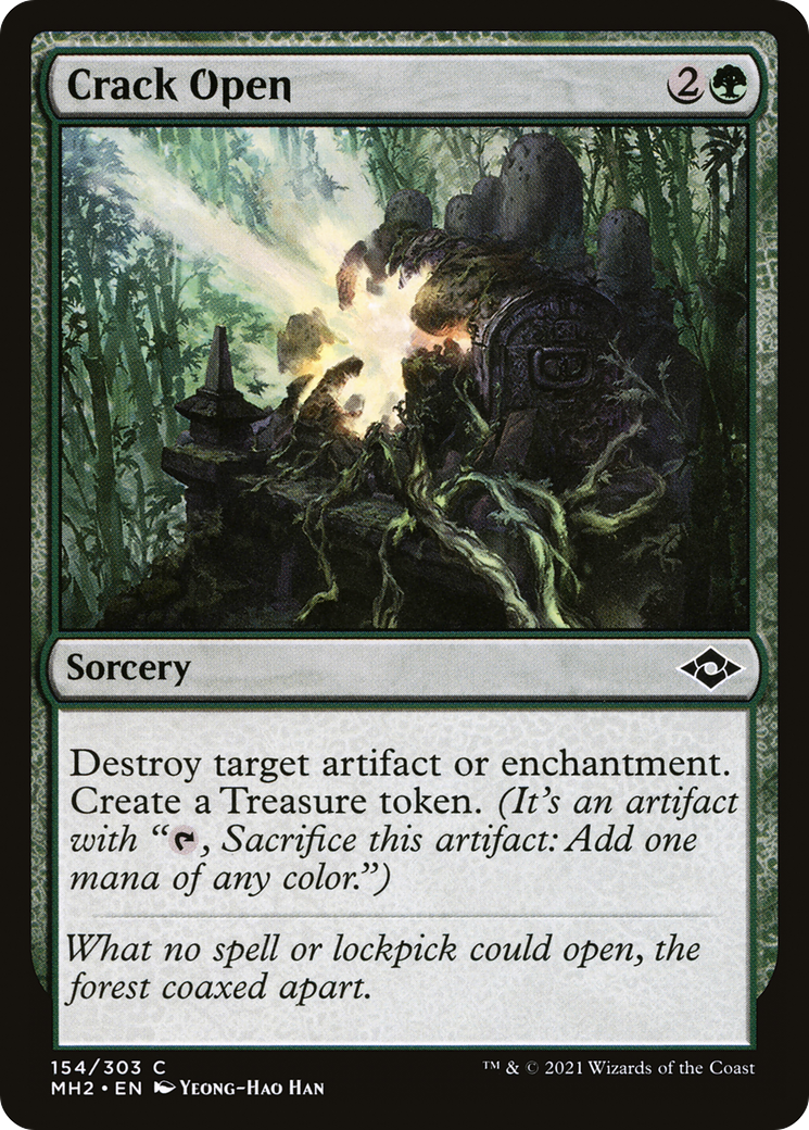 Crack Open (MH2-154) - Modern Horizons 2 Foil - Premium MTG Single from Wizards of the Coast - Just $0.25! Shop now at Game Crave Tournament Store