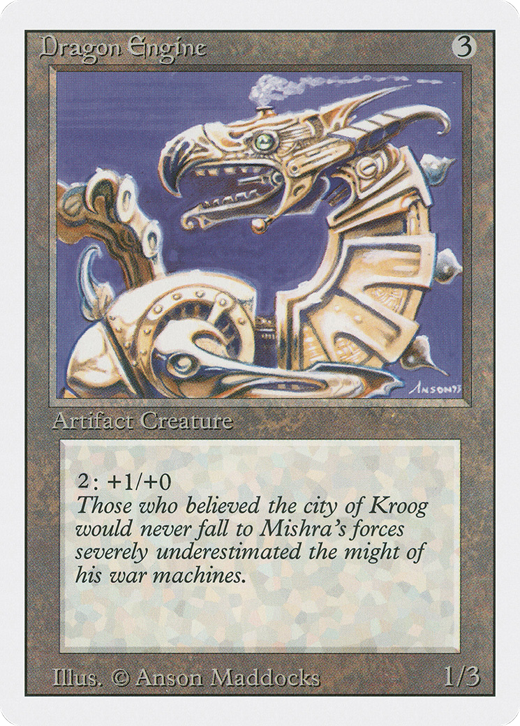 Dragon Engine (3ED-246) - Revised Edition - Premium MTG Single from Wizards of the Coast - Just $0.14! Shop now at Game Crave Tournament Store