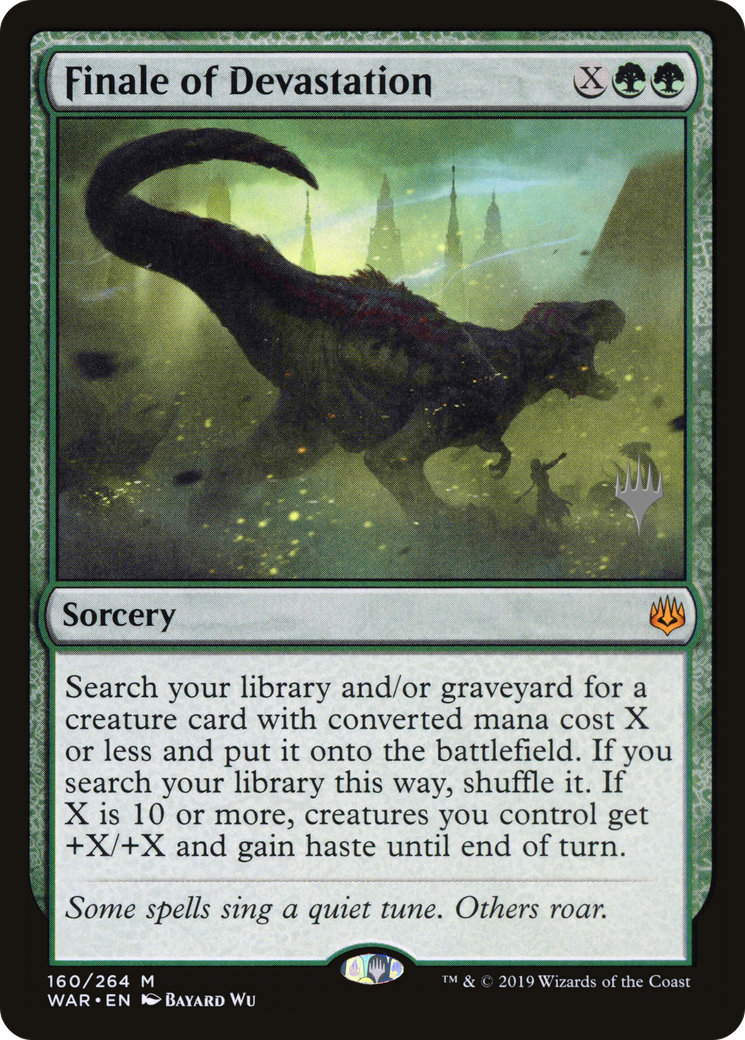 Finale of Devastation (PWAR-160P) - War of the Spark Promos Foil - Premium MTG Single from Wizards of the Coast - Just $7.19! Shop now at Game Crave Tournament Store