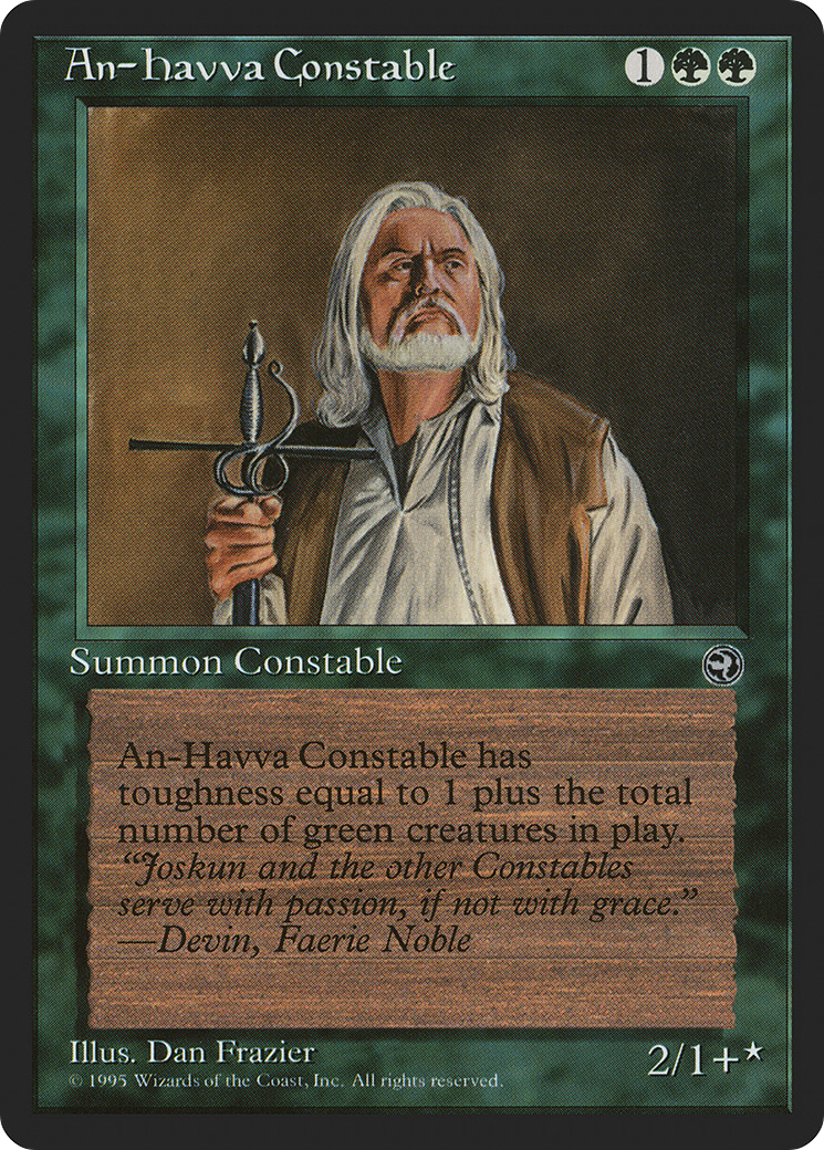 An-Havva Constable (HML-081) - Homelands - Premium MTG Single from Wizards of the Coast - Just $0.08! Shop now at Game Crave Tournament Store