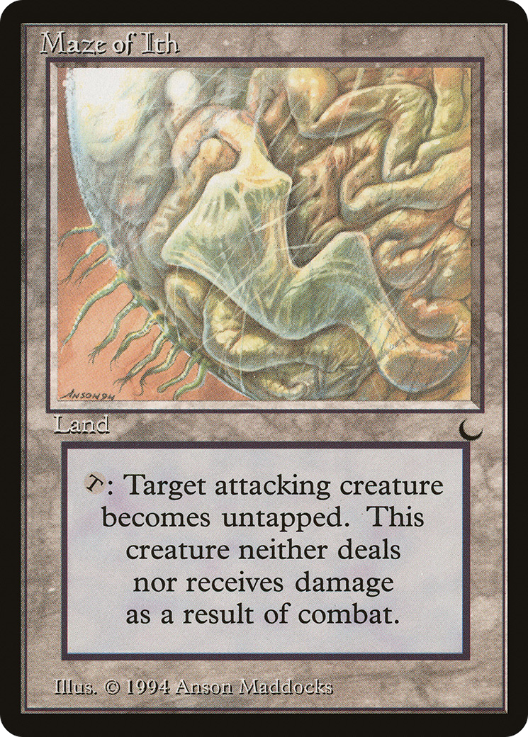 Maze of Ith (DRK-117) - The Dark - Premium MTG Single from Wizards of the Coast - Just $6.45! Shop now at Game Crave Tournament Store