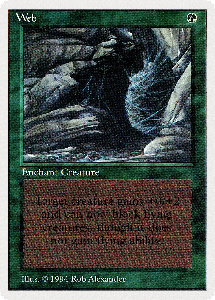 Web (SUM-229) - Summer Magic / Edgar - Premium MTG Single from Wizards of the Coast - Just $0! Shop now at Game Crave Tournament Store