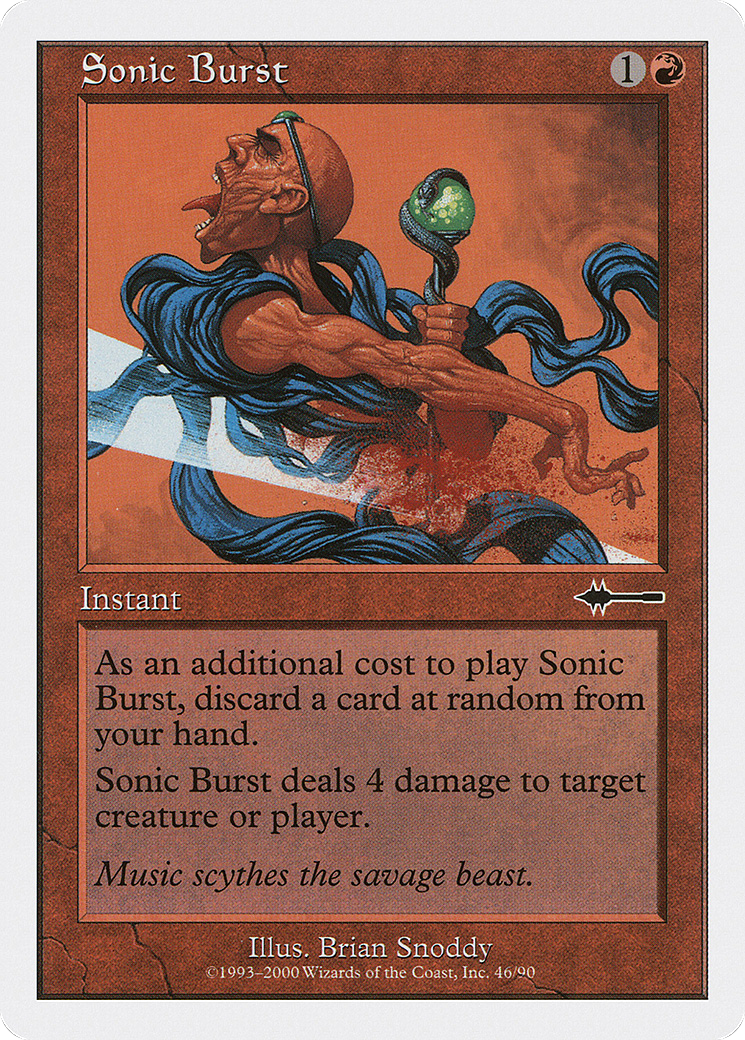 Sonic Burst (BTD-046) - Beatdown Box Set - Premium MTG Single from Wizards of the Coast - Just $0.25! Shop now at Game Crave Tournament Store