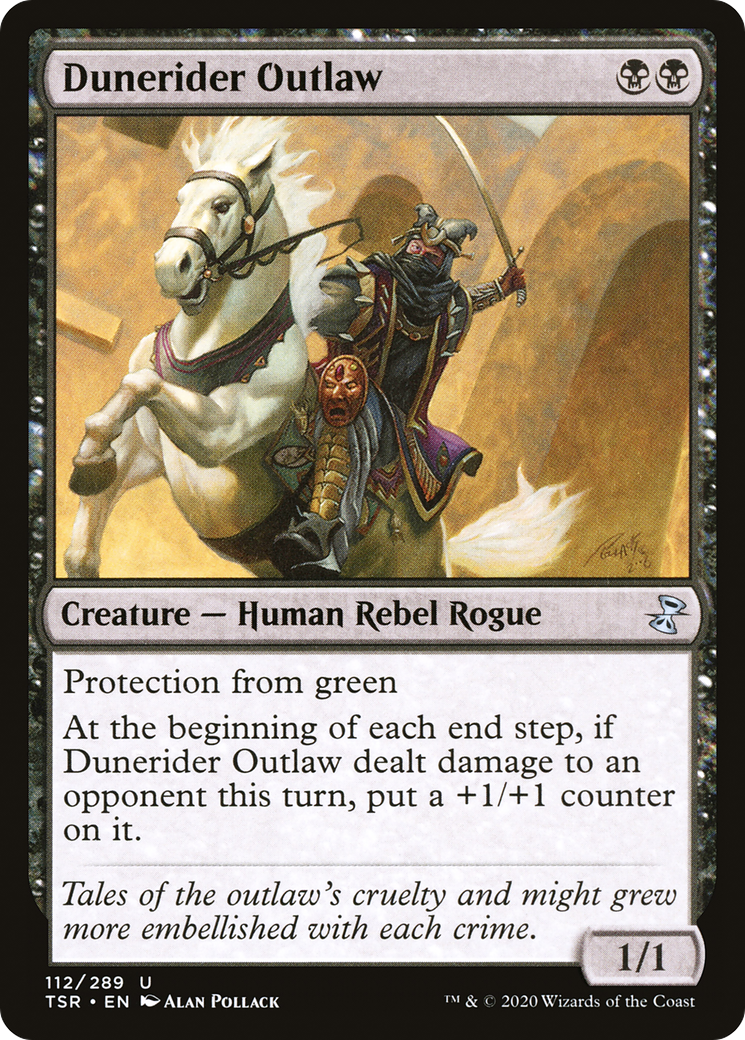 Dunerider Outlaw (TSR-112) - Time Spiral Remastered Foil - Premium MTG Single from Wizards of the Coast - Just $0.25! Shop now at Game Crave Tournament Store