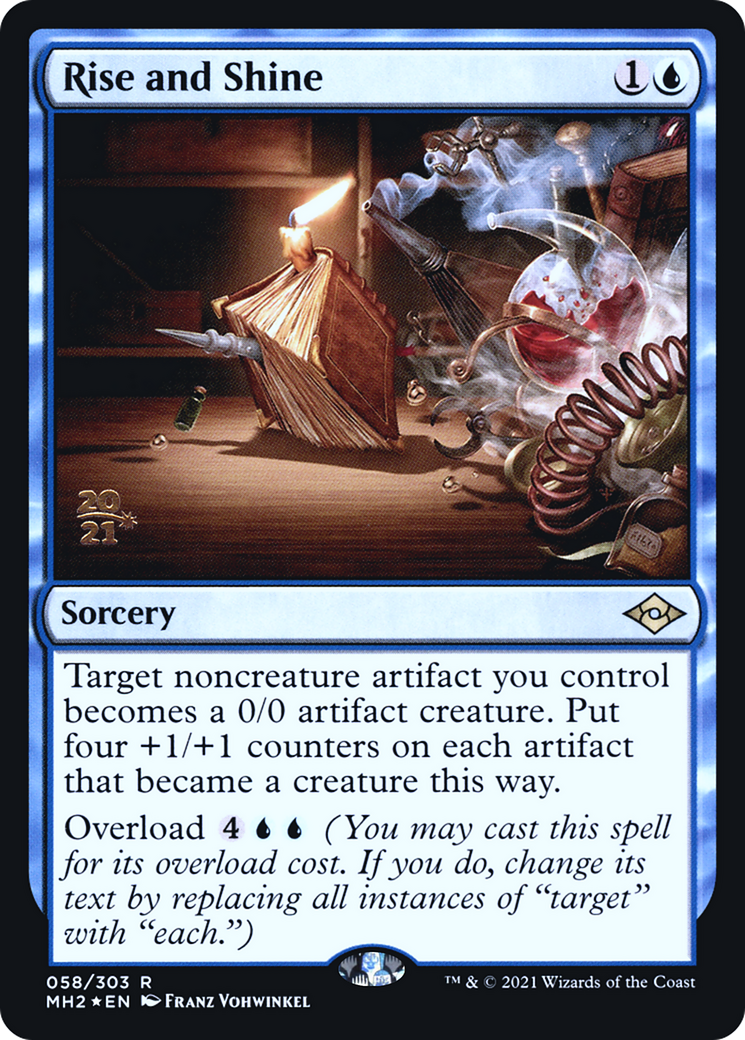 Rise and Shine (PMH2-58S) - Modern Horizons 2 Promos Foil - Premium MTG Single from Wizards of the Coast - Just $0.32! Shop now at Game Crave Tournament Store