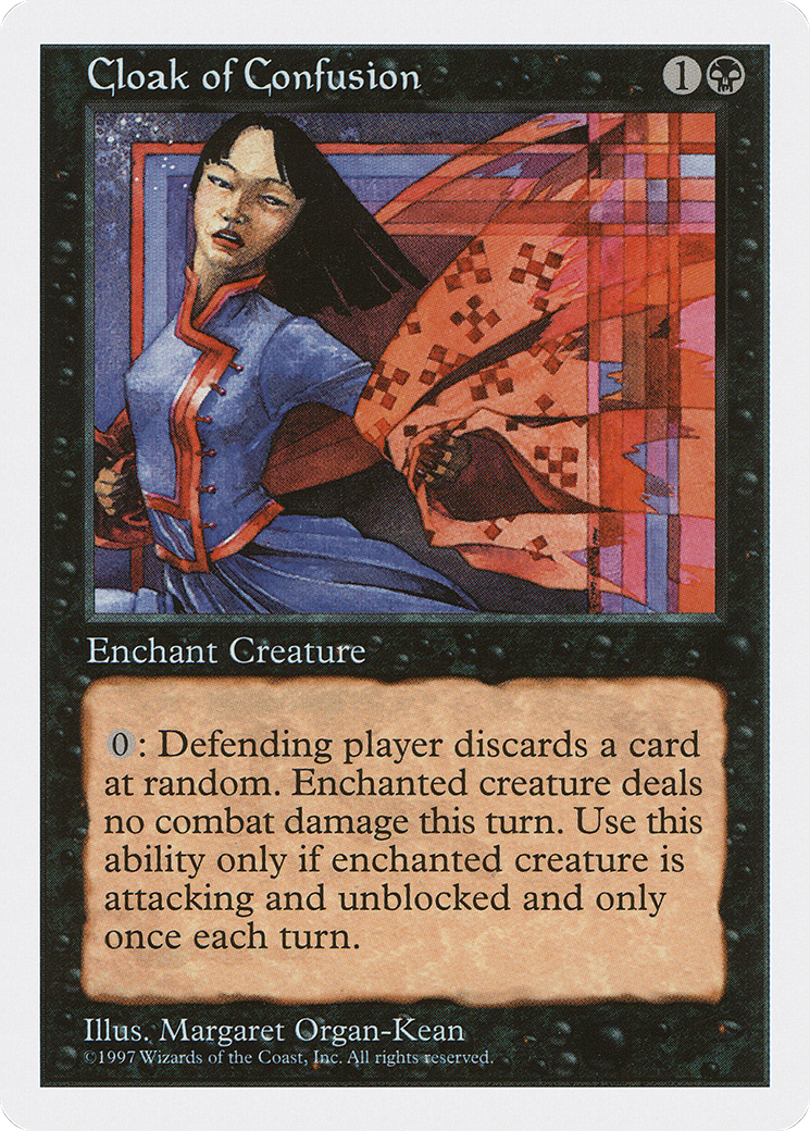 Cloak of Confusion (5ED-151) - Fifth Edition - Premium MTG Single from Wizards of the Coast - Just $0.08! Shop now at Game Crave Tournament Store
