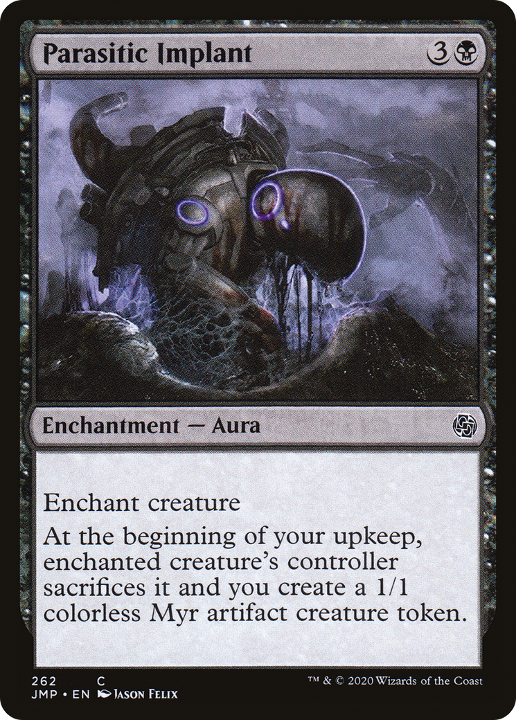 Parasitic Implant (JMP-262) - Jumpstart - Premium MTG Single from Wizards of the Coast - Just $0.08! Shop now at Game Crave Tournament Store