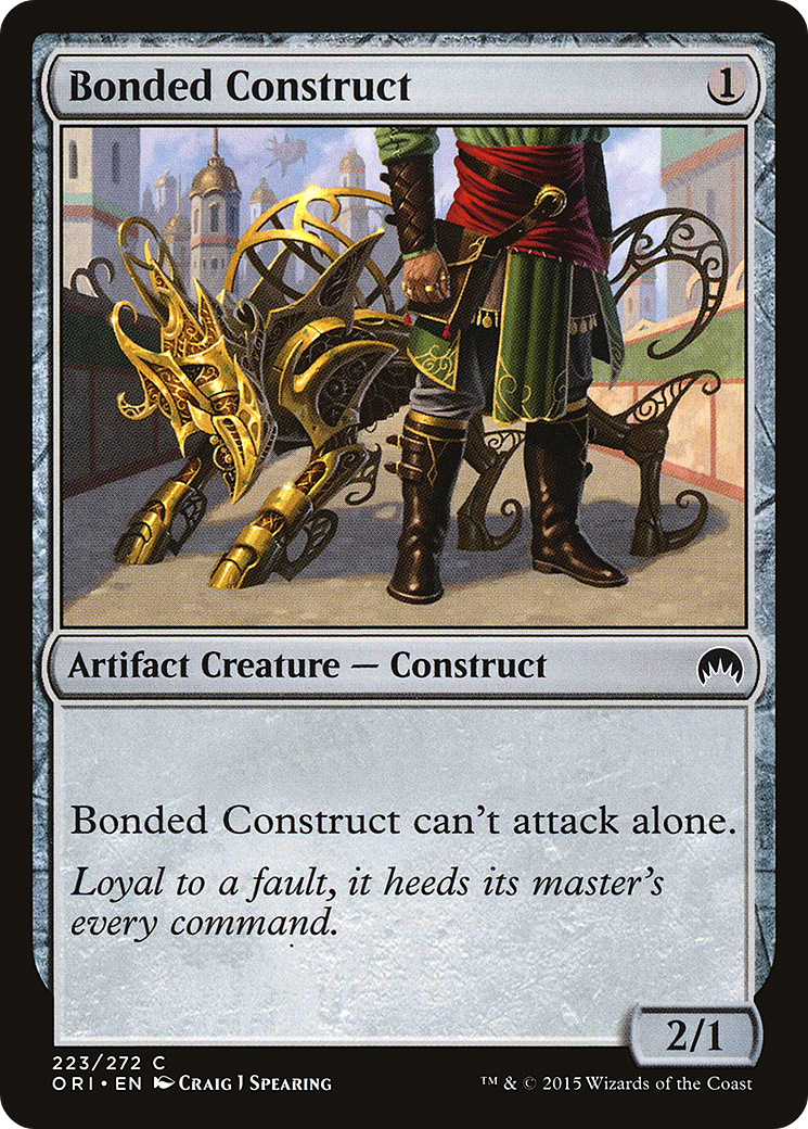 Bonded Construct (ORI-223) - Magic Origins Foil - Premium MTG Single from Wizards of the Coast - Just $0.08! Shop now at Game Crave Tournament Store