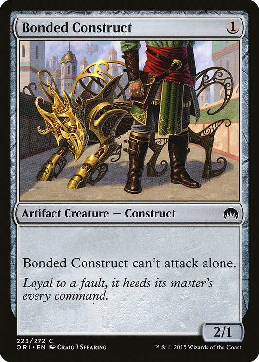 Bonded Construct (ORI-223) - Magic Origins Foil - Premium MTG Single from Wizards of the Coast - Just $0.08! Shop now at Game Crave Tournament Store