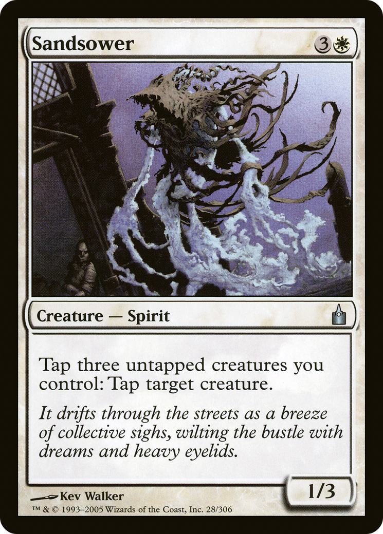 Sandsower (RAV-028) - Ravnica: City of Guilds - Premium MTG Single from Wizards of the Coast - Just $0.08! Shop now at Game Crave Tournament Store