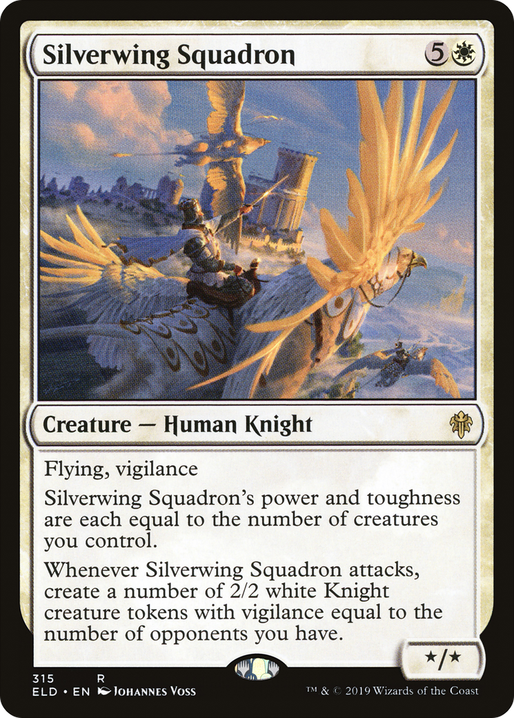 Silverwing Squadron (ELD-315) - Throne of Eldraine - Premium MTG Single from Wizards of the Coast - Just $0.08! Shop now at Game Crave Tournament Store