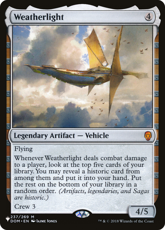 Weatherlight (PLIST-279) - The List - Premium MTG Single from Wizards of the Coast - Just $0.85! Shop now at Game Crave Tournament Store