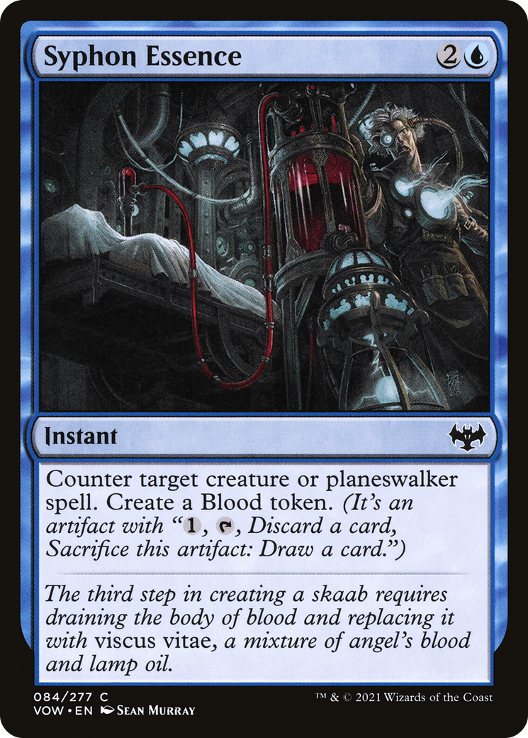 Syphon Essence (VOW-084) - Innistrad: Crimson Vow - Premium MTG Single from Wizards of the Coast - Just $0.25! Shop now at Game Crave Tournament Store