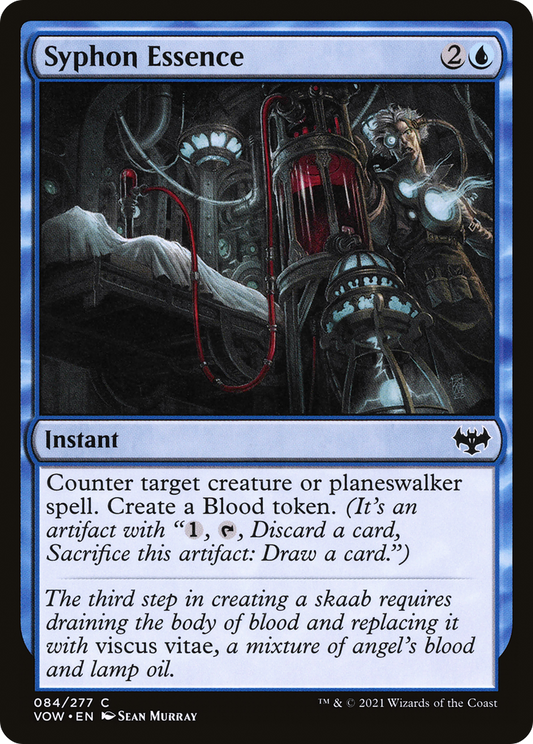 Syphon Essence (VOW-084) - Innistrad: Crimson Vow - Premium MTG Single from Wizards of the Coast - Just $0.25! Shop now at Game Crave Tournament Store